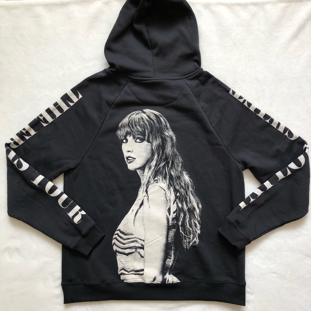 Taylor Swift The Eras Tour Black Hoodie